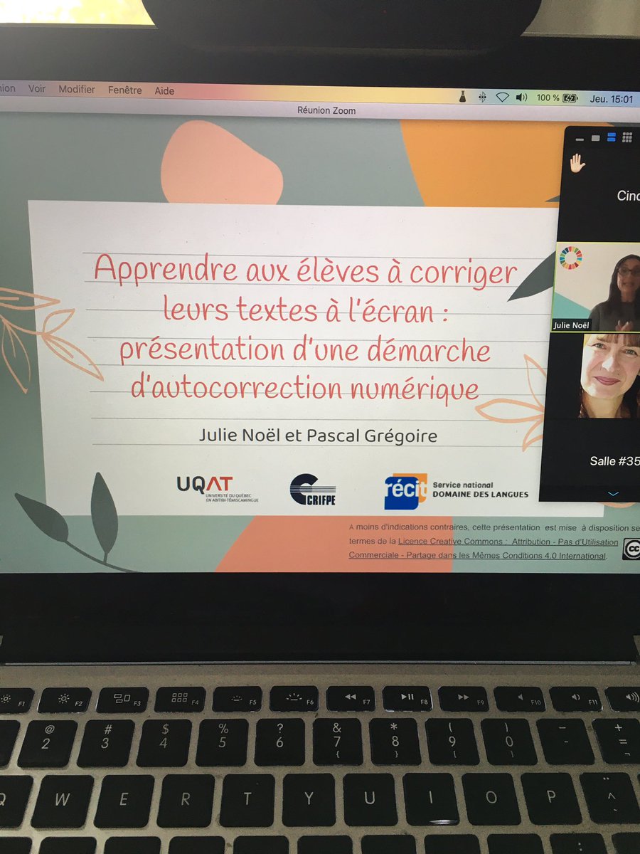 « Apprendre aux jeunes a corriger leurs textes à l’écran » Ok, il y a un monde de ressources qui proposent une démarche + des outils. Merci au chercheur Pascal Grégoire et ses acolytes de @recitqc pour cette présentation #CRIFPE21 #sommet2021 #futursdeleducation
