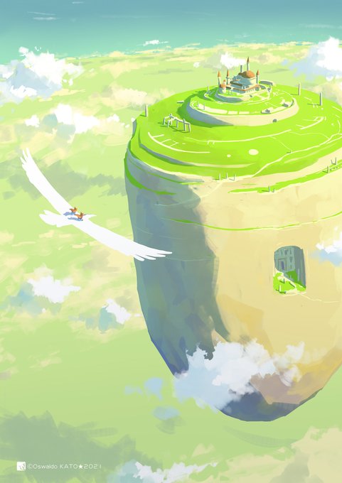 「landscape tower」 illustration images(Latest)