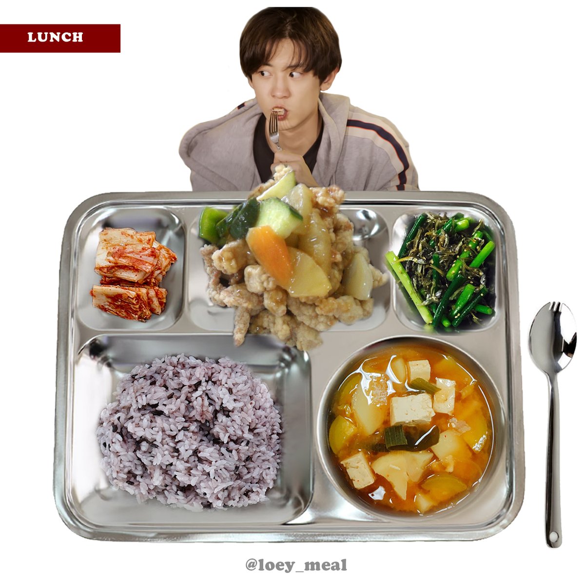210430 - 점심

흑미밥
호박된장찌개
마늘쫑멸치볶음
탕수육
배추김치

#여리에게ㅇㅍㅇ