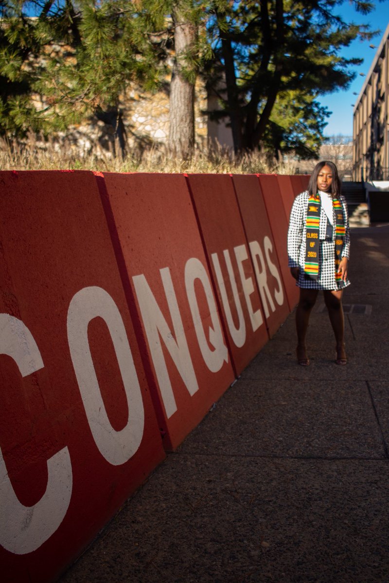 hervelange_'s tweet image. She CONQUERS!   
Unfortunately, I did not have an official graduation ceremony last year or at the beginning of this year. So this is my way of celebrating! All Glory to God! (1/2)
#classof2K20