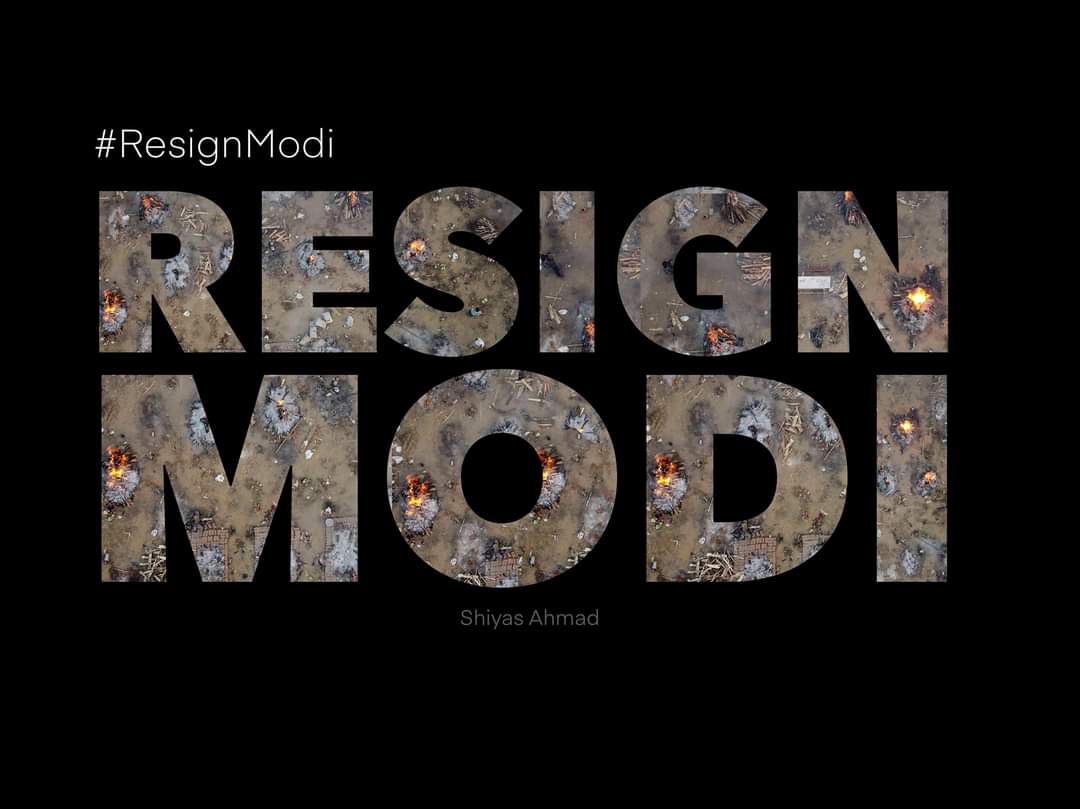 Mirror10052998's tweet photo. Resign incompetent PM Modi. India deserves a better leader who cares LIVES rather than VOTES.

#ResignModi
#ModiAbandonedIndia 
#ModiHataoDeshBachao https://t.co/J1O48ferC2