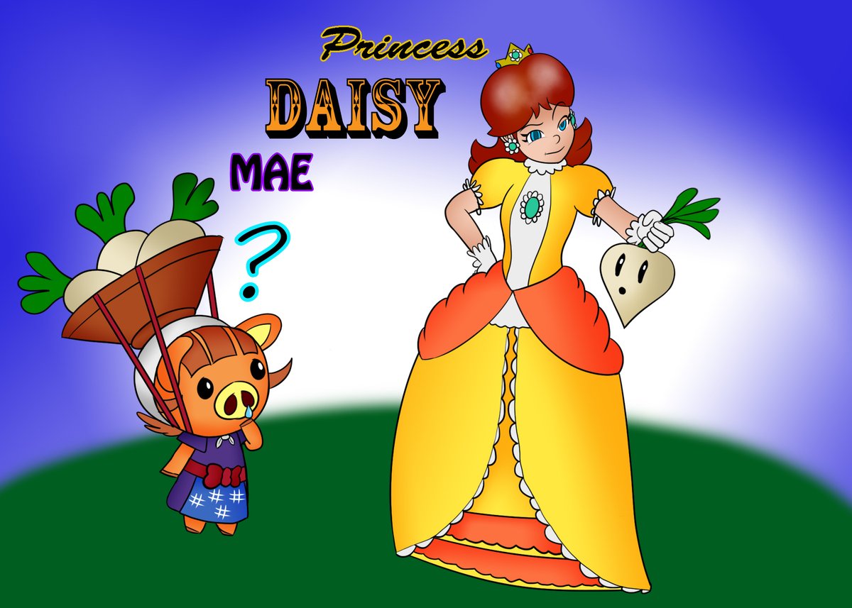 Ninjamal3's tweet photo. Animal Crossing X Super Mario!!
This time it's Daisy!
#AnimalCrossingNewHorizons #Nintendo #PrincessDaisy https://t.co/HJf6qOKP2e