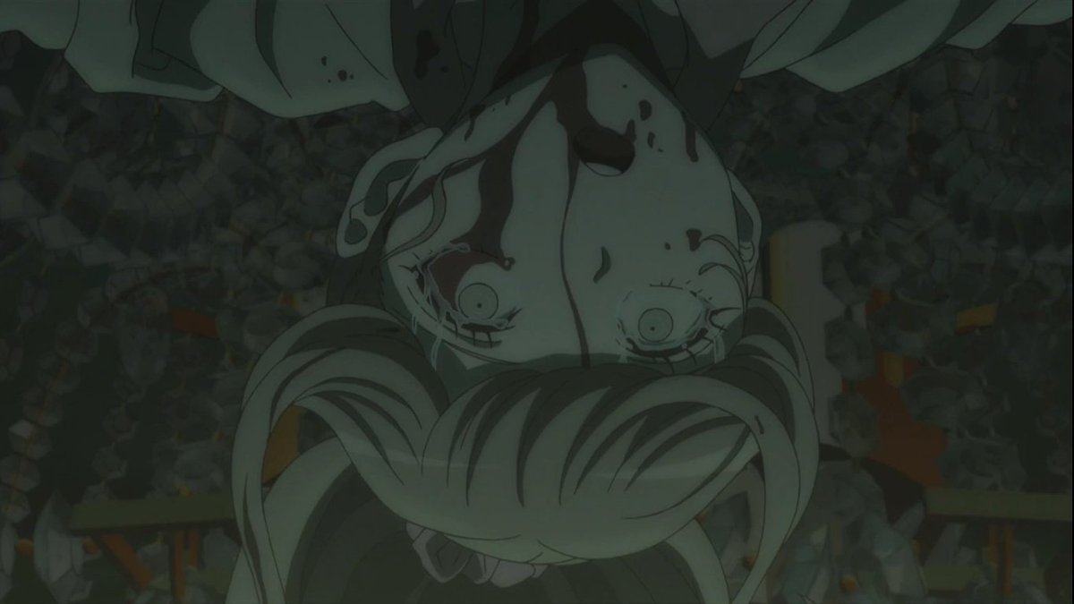 We saw what the video causes. All of their regrets, coming to haunt them. It must have been so painful for her. Even if she got some sort of pleasure out of it from being a despair...it must have been maddening. The tears in her eyes and the expression on her face are horrific. +