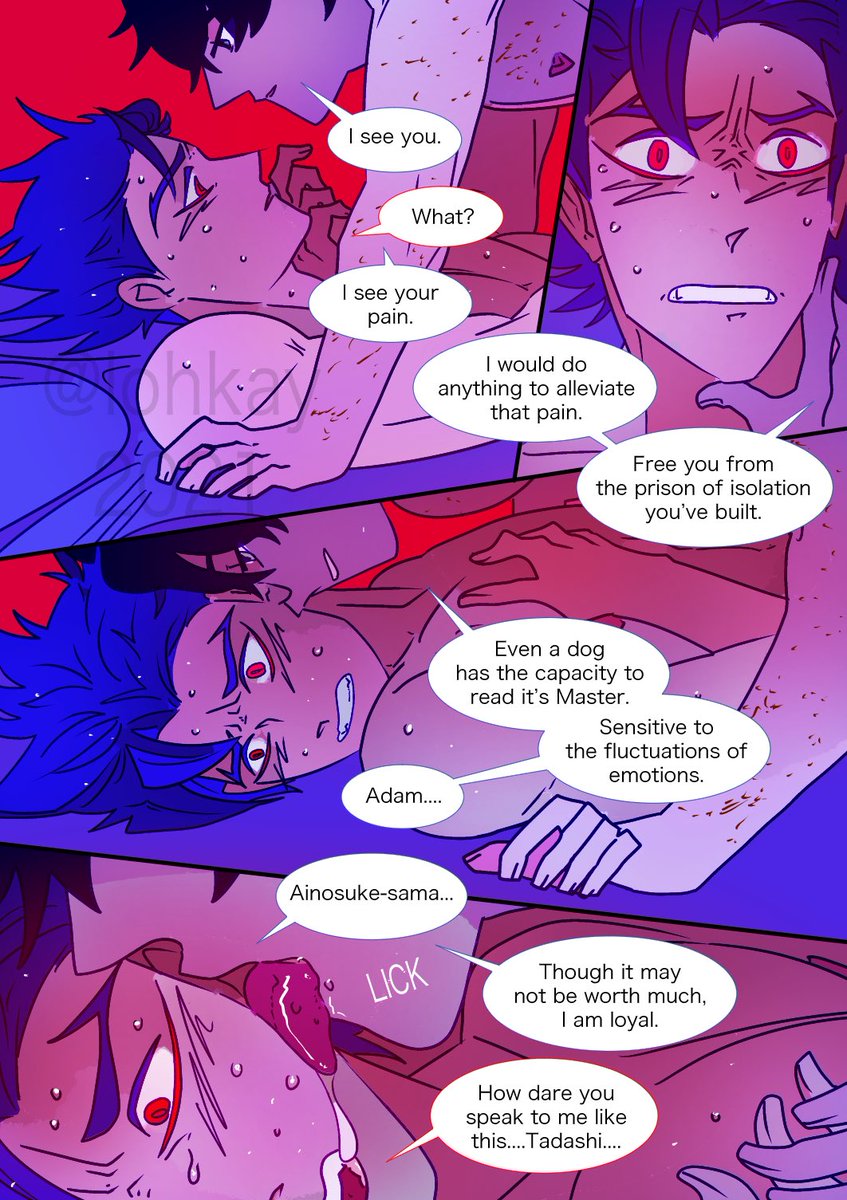 lohkay's tweet photo. ADAMsnake 💢🔞🩸🌹🐶 - 3/??
cw; stalking, yandere, 💢pre-ep12
#sk8 #sk8infinity #ADAMsnake #tadaai #忠愛 https://t.co/enJ6wLbFJE