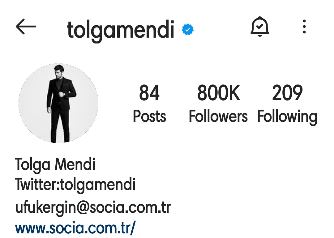 Congratulations for having 800k fanmily <a href="/TolgaMendi/">Tolga Mendi</a> you deserve more ♥️