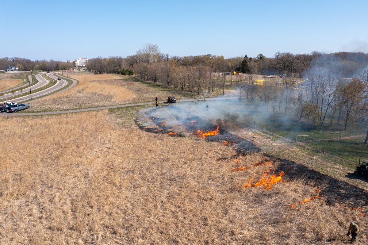 ShakopeeDakota's tweet image. The Shakopee Mdewakanton Sioux Community plans to finish conducting controlled burns in locations around the Community starting Friday, April 30, through Saturday, May 1. View all locations of the prescribed burns here: bit.ly/3xBY8CL #NativeGreen #Sustainability