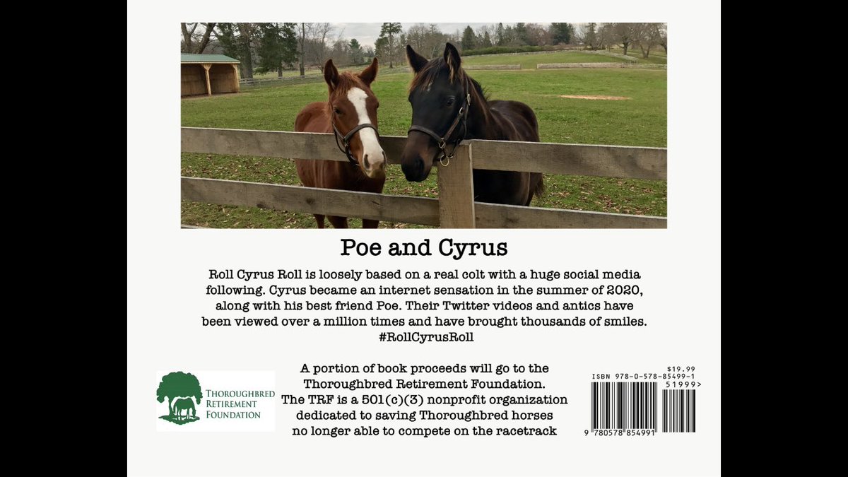 browch05's tweet image. Contest time! Win a rare #RollCyrusRoll hoof signed book. To enter:

1) Like and Retweet
2) Reply with the @KentuckyDerby winner

I’ll pick a winner from the correct entries! 

Available on Amazon Prime! Roll Cyrus Roll: The Adventures of Cyrus the Colt amazon.com/dp/0578854996/…
