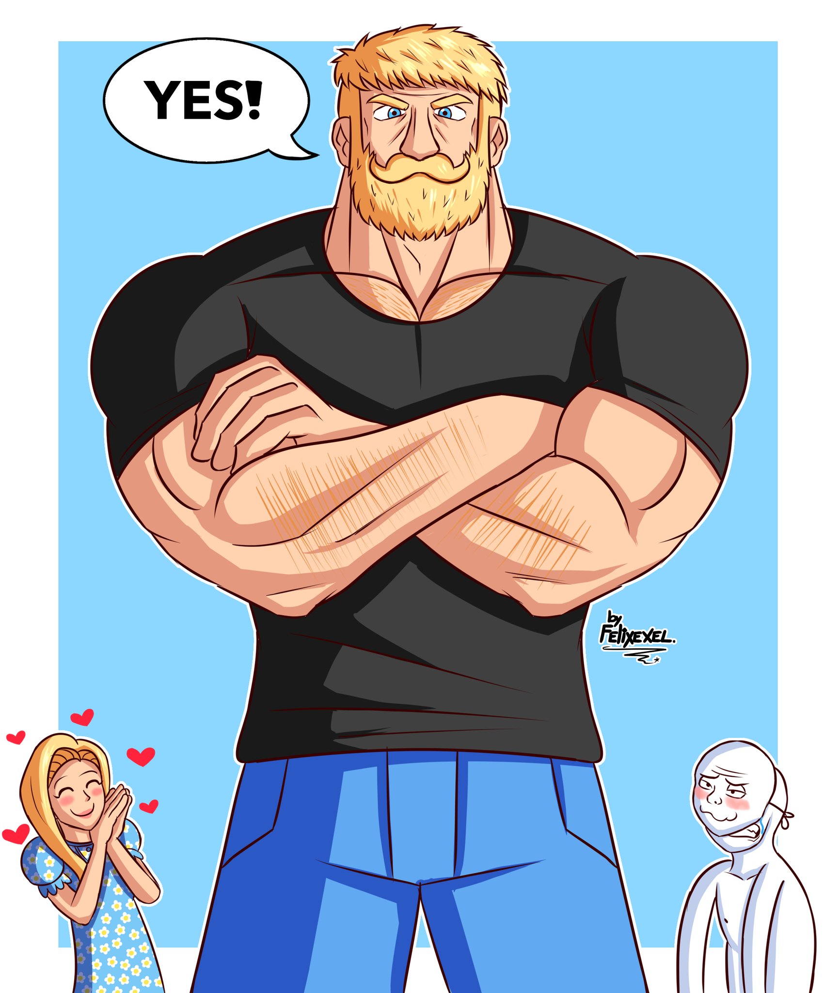 Chad by RneoART on DeviantArt