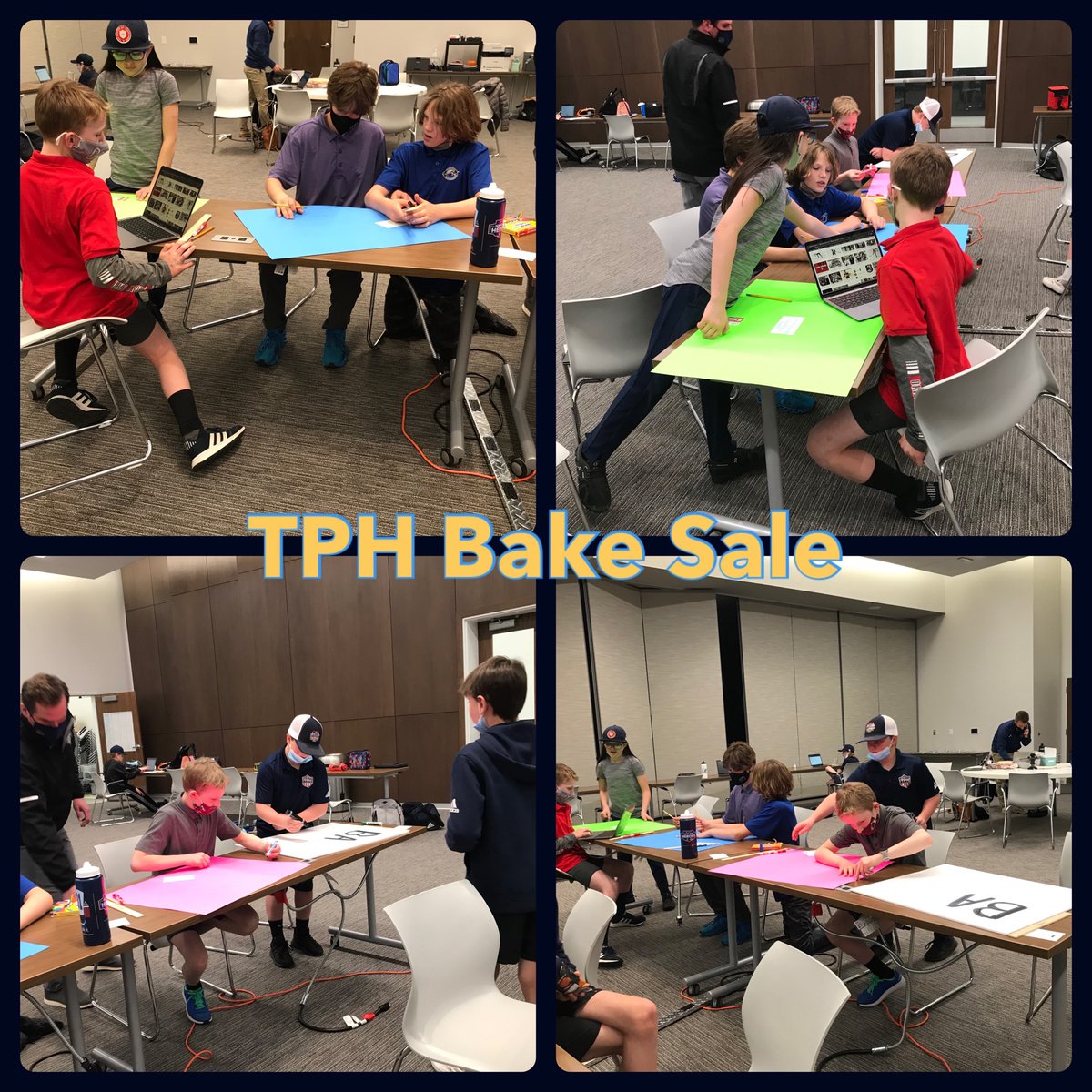 TPHColorado's tweet photo. TPH students hard at work preparing a Bake Sale to raise proceeds for Sled Hockey in Colorado!

Stop by South Suburban Sports Complex today or tomorrow to grab some tasty treats and support a great cause. 

#tph #bakesale #sledhockey #hockeycommunity #tphway https://t.co/aNxoF9MaL3