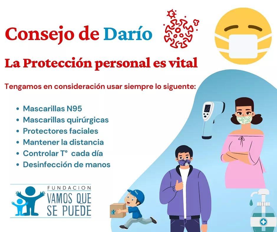 vqsp_org's tweet photo. Tengamos cautela, sigue este y otros consejos de Darío. https://t.co/FvuPor95td