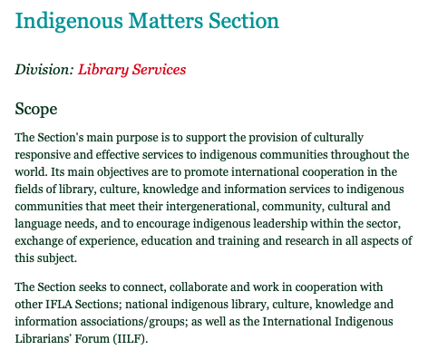 giustini's tweet photo. FYI. One of the *best* 🌈library association groups I've participated in? @IFLA's #IndigenousMatters. So many great folks. Celia Joe-Olsen, @maraebrarian, my new friend @raypun101 &amp; buddy @CamilleCallison / @marteno . And others I follow @stacymallison 

https://t.co/vguz8nyhLn https://t.co/Wn2I1zZ98D