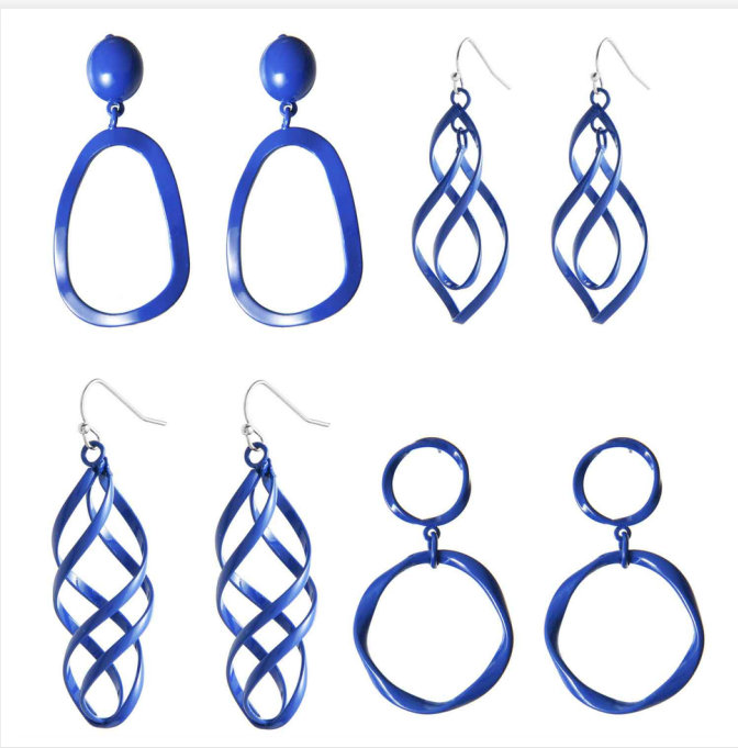 You can never go wrong with these 4 Paris drop earrings set bit.ly/3nq0Bey
Save EXTRA 50% Off  when you apply code 8WLUNTOL at check out 
Promotion applies to all variation 
<a href="/DEXCEED_JEWELRY/">D EXCEED Jewelry</a>