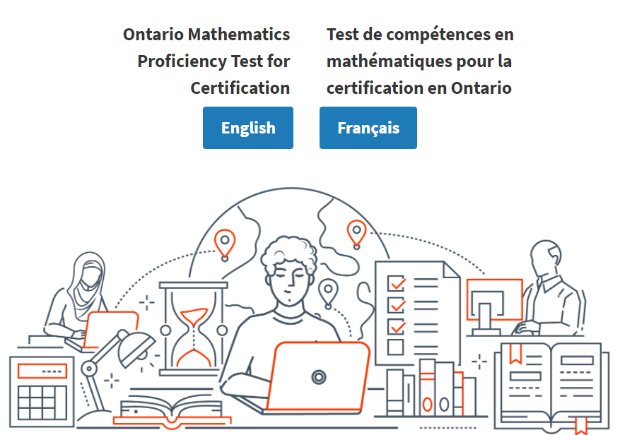 Here's my journey into the Ontario Ministry of Education's Mathematics Proficiency Test (well, at least the practice test at  https://www.mathproficiencytest.ca ) that new grads need to pass in order to get their teaching certificate.Let's have some fun, shall we?