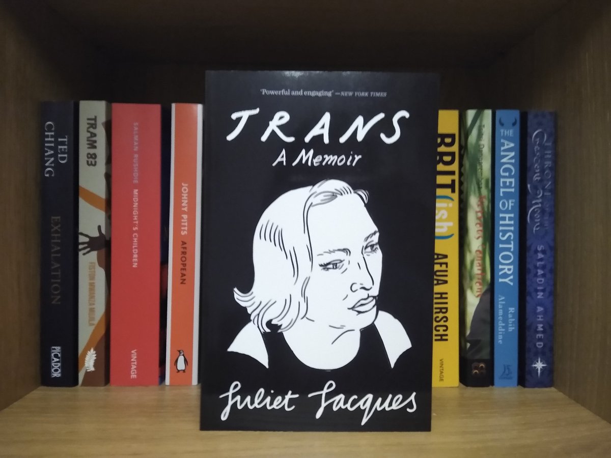 Juliet Jacques' 2015 book, simply entitled "Trans: A Memoir", emphasises the music, books and movies which helped her to understand her gender identity, and what it means to be a trans woman in the public eye as a journalist; the book arose in part from a Guardian column.
