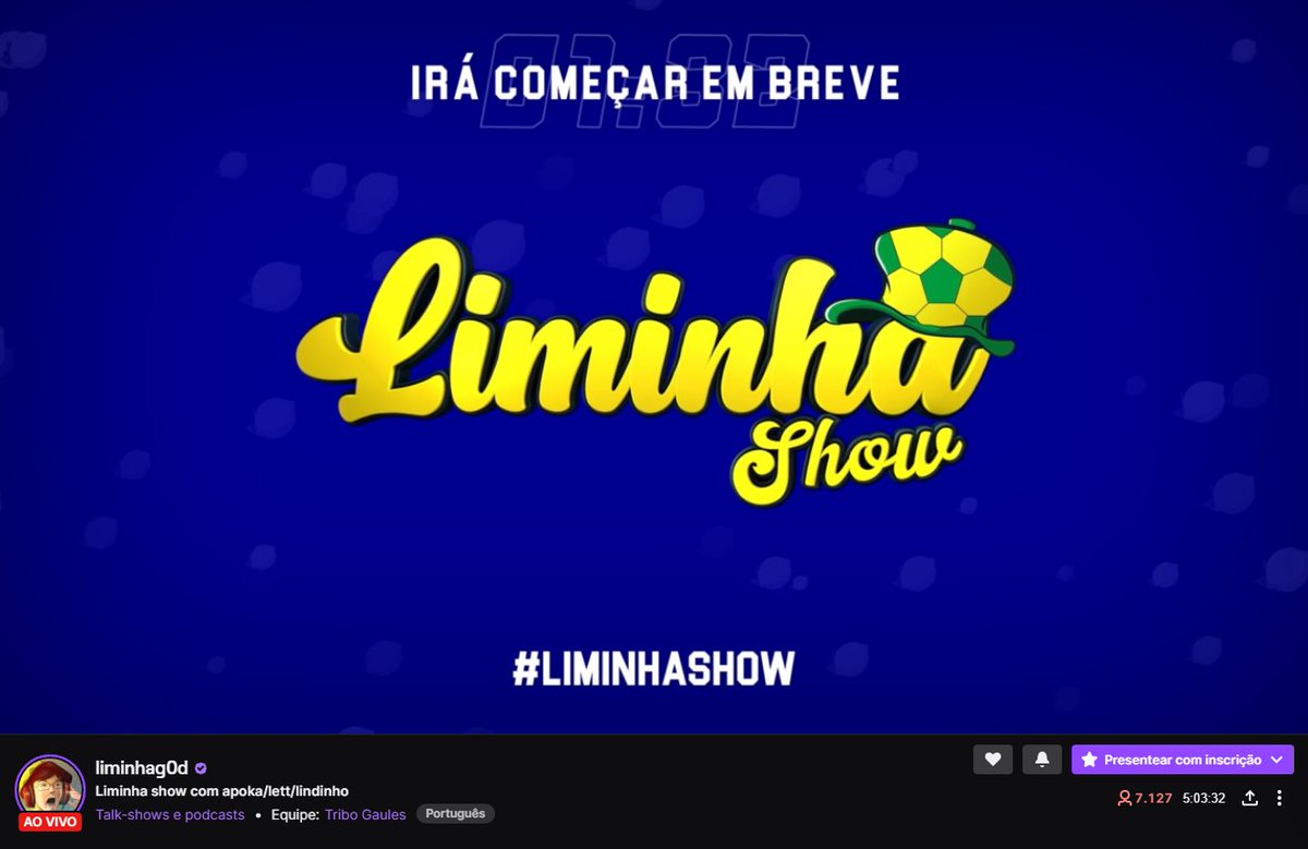 Gaules's tweet photo. Vai começar o Mulinha show!!!
Bora empurrar Tribo!! 
https://t.co/C0LXjR1Ne9 https://t.co/cEaTpSXYRQ