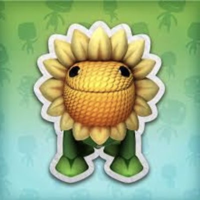 Sunflower4Smash's tweet photo. Fun Fact: This was a DLC costume for Little Big Planet 3 and now it’s my pfp. https://t.co/txp1WGZPvF