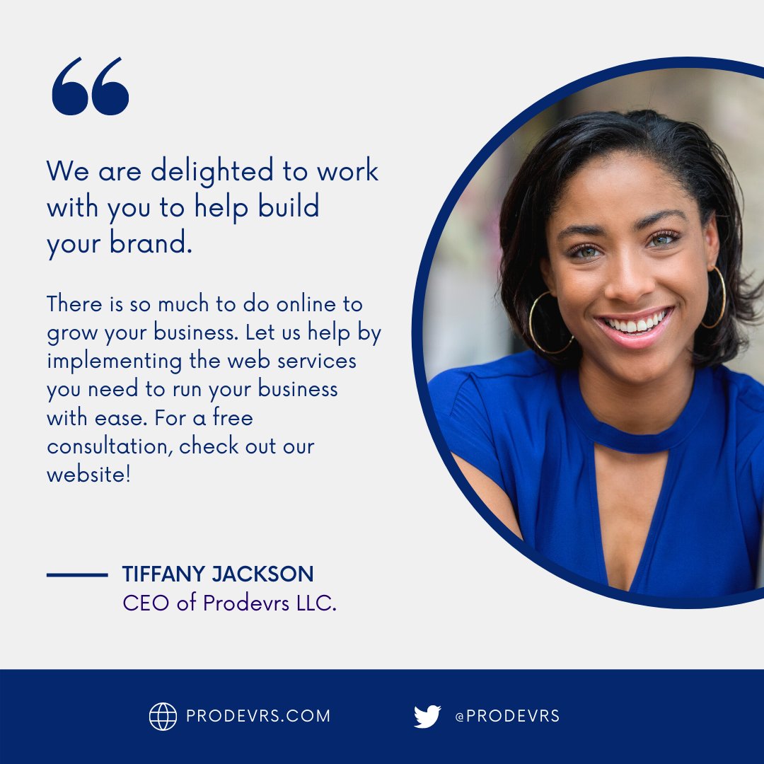 prodevrs's tweet image. Let us help build your brand!