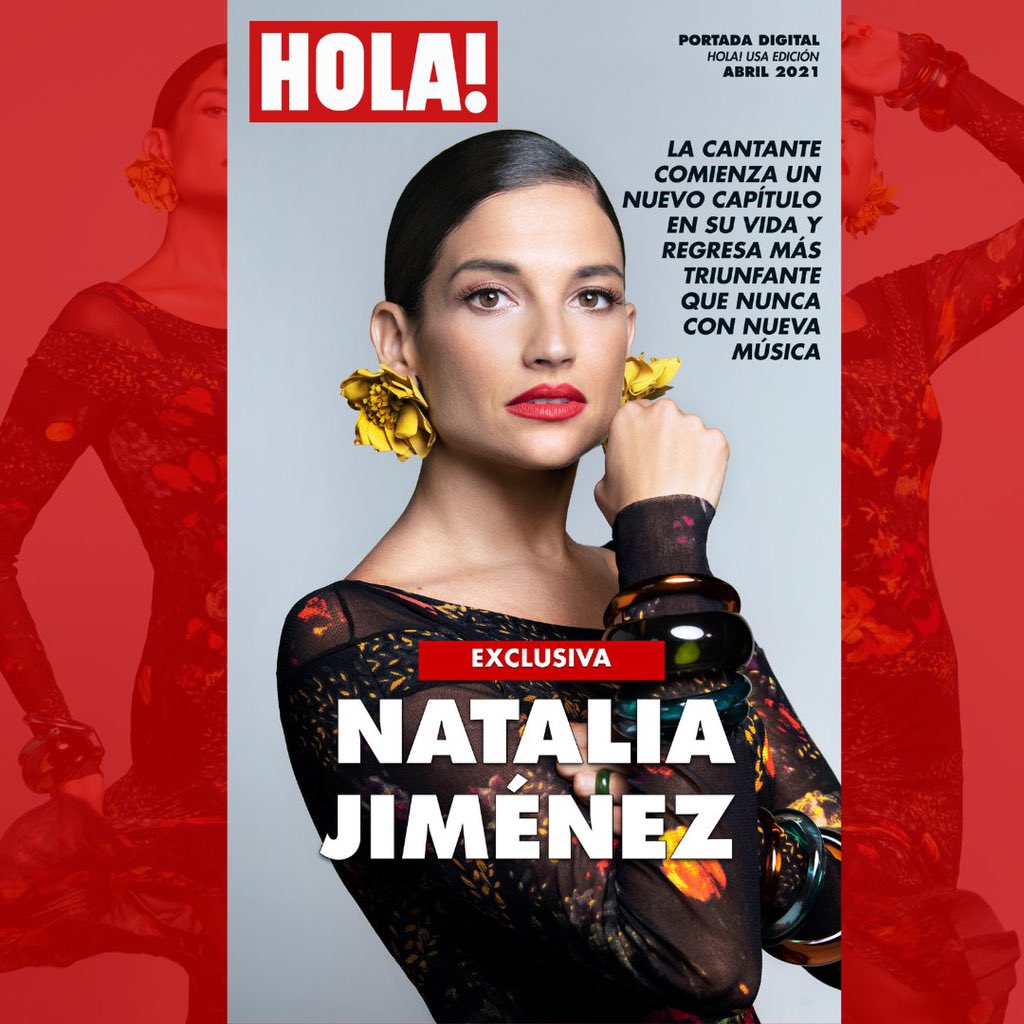 NatharmyMundial's tweet photo. Poderosa portada de nuestra @NataliaJimenez en la revista @USAHOLA en donde nos presenta el temazo #QueBuenoEsTenerte junto a la @BANDA_MS y nos regala una entrevista hermosa y sincera sobre su vida actual y sus próximos proyectos.
¡La rola está INCREÍBLE! 😱❤️🥺🎶 https://t.co/WEk9maRkLi