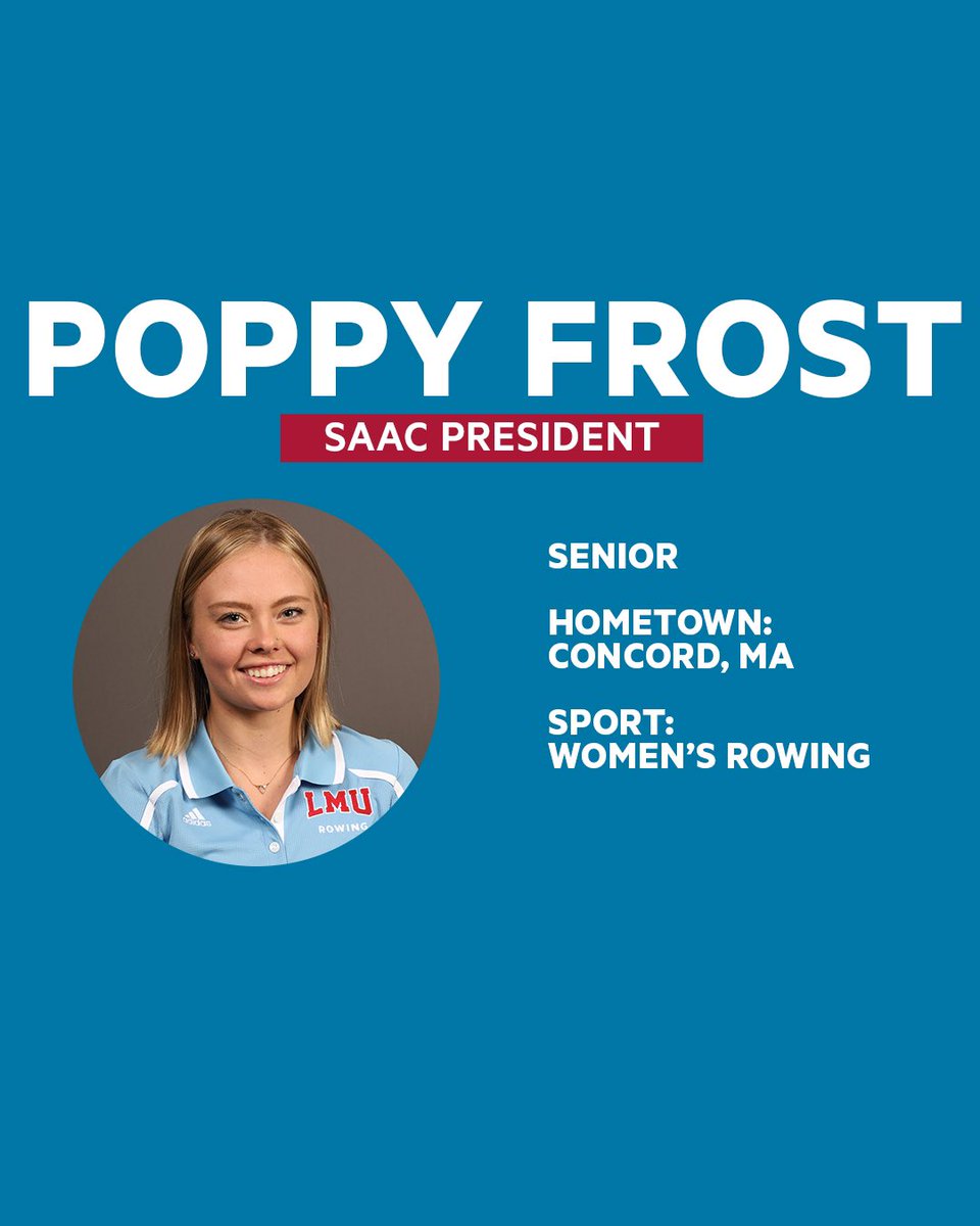 lmulionsSAAC's tweet photo. Congrats to the 2021-2022 SAAC E-Board! We are looking forward to seeing all the good work that you all will do!

President: Poppy Frost, Sr, WROW
Vice-President:  Ethan Friscone, Sr, MXCT
Secretary: Bailey Woinarowicz, So, SWIM https://t.co/eCFnjk7ojL