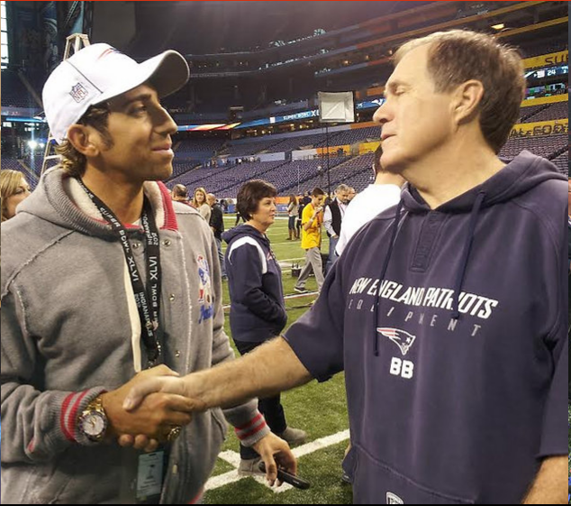 juniorexplorer_'s tweet photo. @Dr_Besso @TakeoverJoe Daaaaaang Joe is in Boston to sign Bill Belichick the #GOAT of all coaches to a #NXTL endorsement deal! Right on the heels of that Subway commercial Slightly smiling face @Patriots
Ohhh btw, who is that with Belichik? It's non other than Sean Stellato who is with Joe right now! https://t.co/m56kmGWnoW