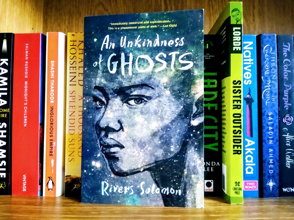 On to fiction then. I read "An Unkindness of Ghosts" by Rivers Solomon before I started by review blog (will re-read and review at some point), so I can tell you that it is AMAZING but also painful. It's a sci-fi book set on a spaceship modelled on the antebellum South.