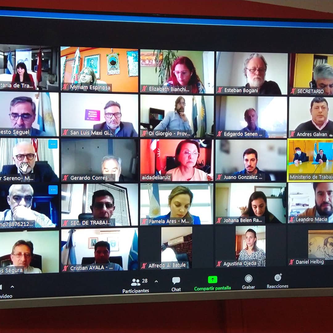 Secretaría de Trabajo La Rioja (@lr_trabajo) on Twitter photo 📌Participamos de la reunión plenaria por Plataforma Virtual Zoom del Consejo Federal del Trabajo, nuestra provincia estuvo representada por la Secretaria de Trabajo <a href="/myriamespinosaf/">Myriam Espinosa</a>.
@MinTrabajoAR 📌Participamos de la reunión plenaria por Plataforma Virtual Zoom del Consejo Federal del Trabajo, nuestra provincia estuvo representada por la Secretaria de Trabajo <a href="/myriamespinosaf/">Myriam Espinosa</a>.
@MinTrabajoAR