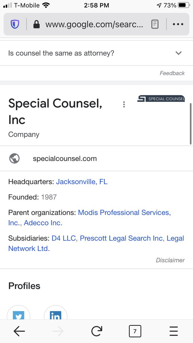 This leads to the rabbit hole.  follow special counsels trademark ( that’s how they all get caught) and you will find ADECCO SA.