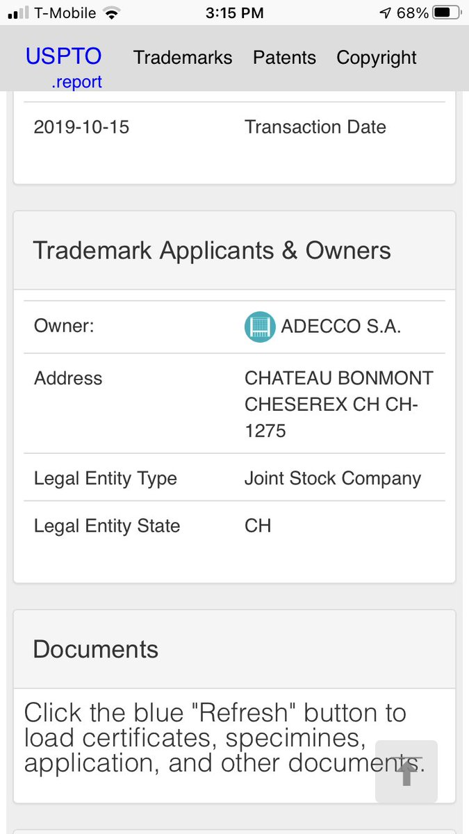 This leads to the rabbit hole.  follow special counsels trademark ( that’s how they all get caught) and you will find ADECCO SA.