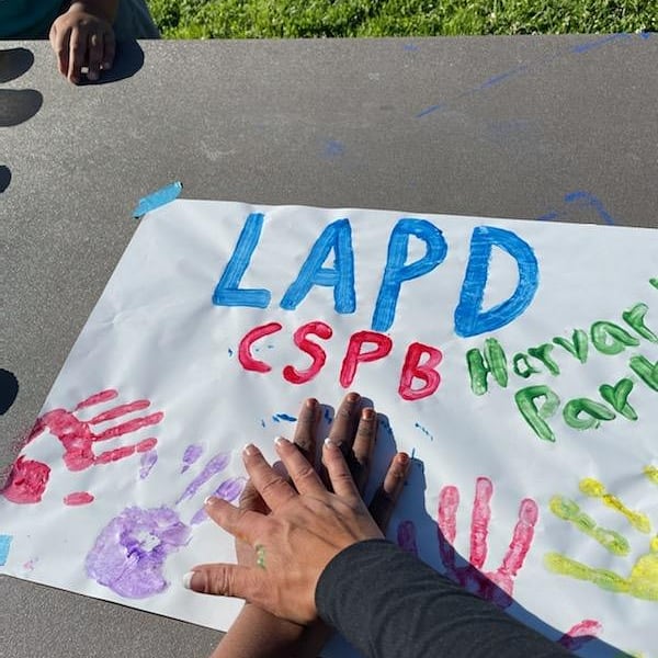 Thank you Harvard Park Alternative Learning program.  We are all one. <a href="/lapdcsp/">LAPD CSPB</a> <a href="/lapdhq/">LAPD HQ</a> @lapd77thdivision