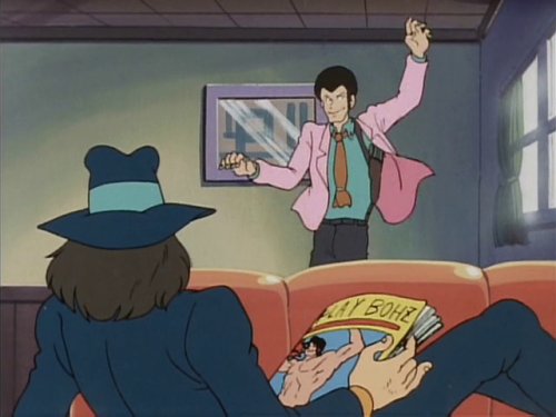 The virgin repressed part IV/V Jigen vs the chad part III Jigen who openly reads gay porno