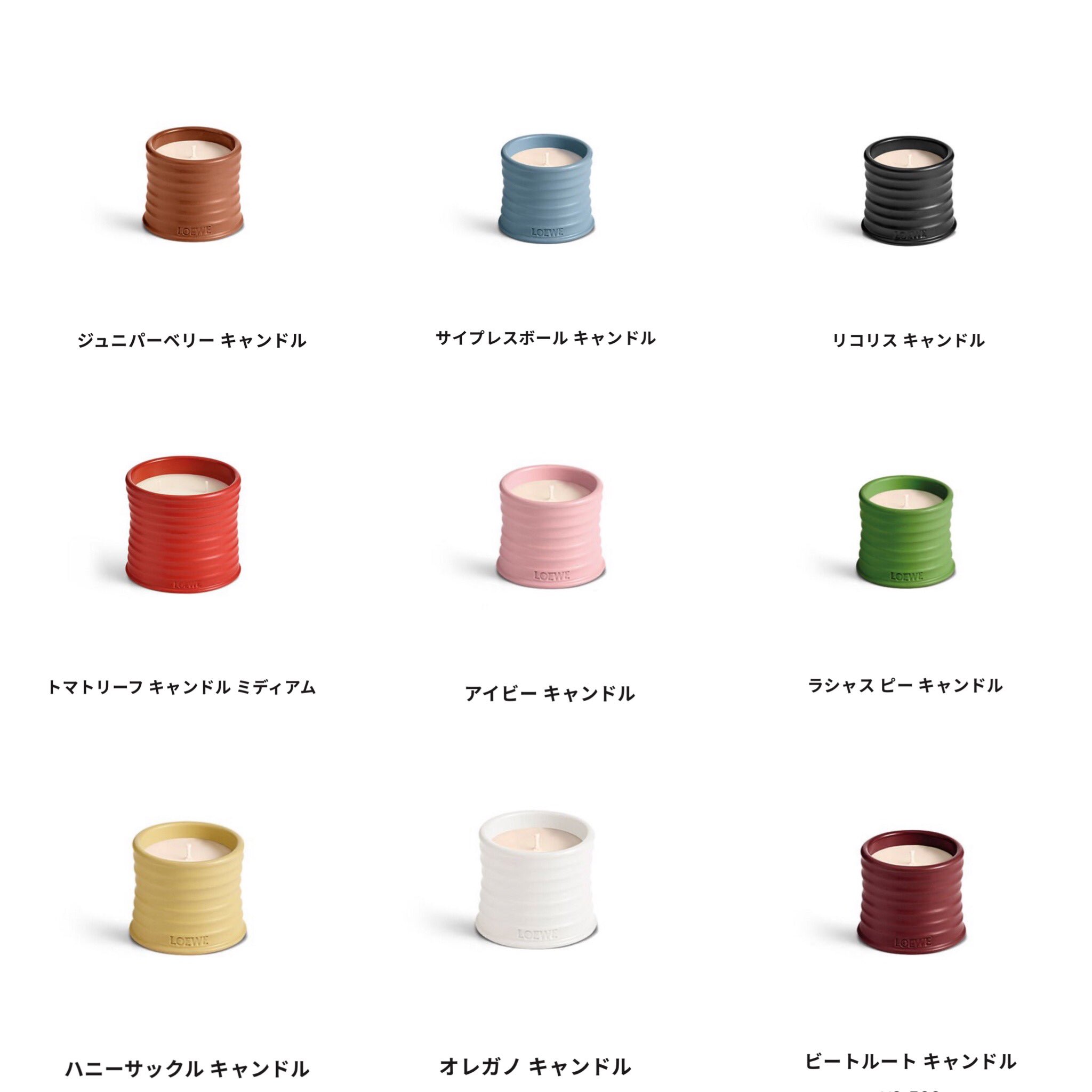 LOEWE ラシャスピーキャンドル ラージ P000250X43_2100_1F.jpg