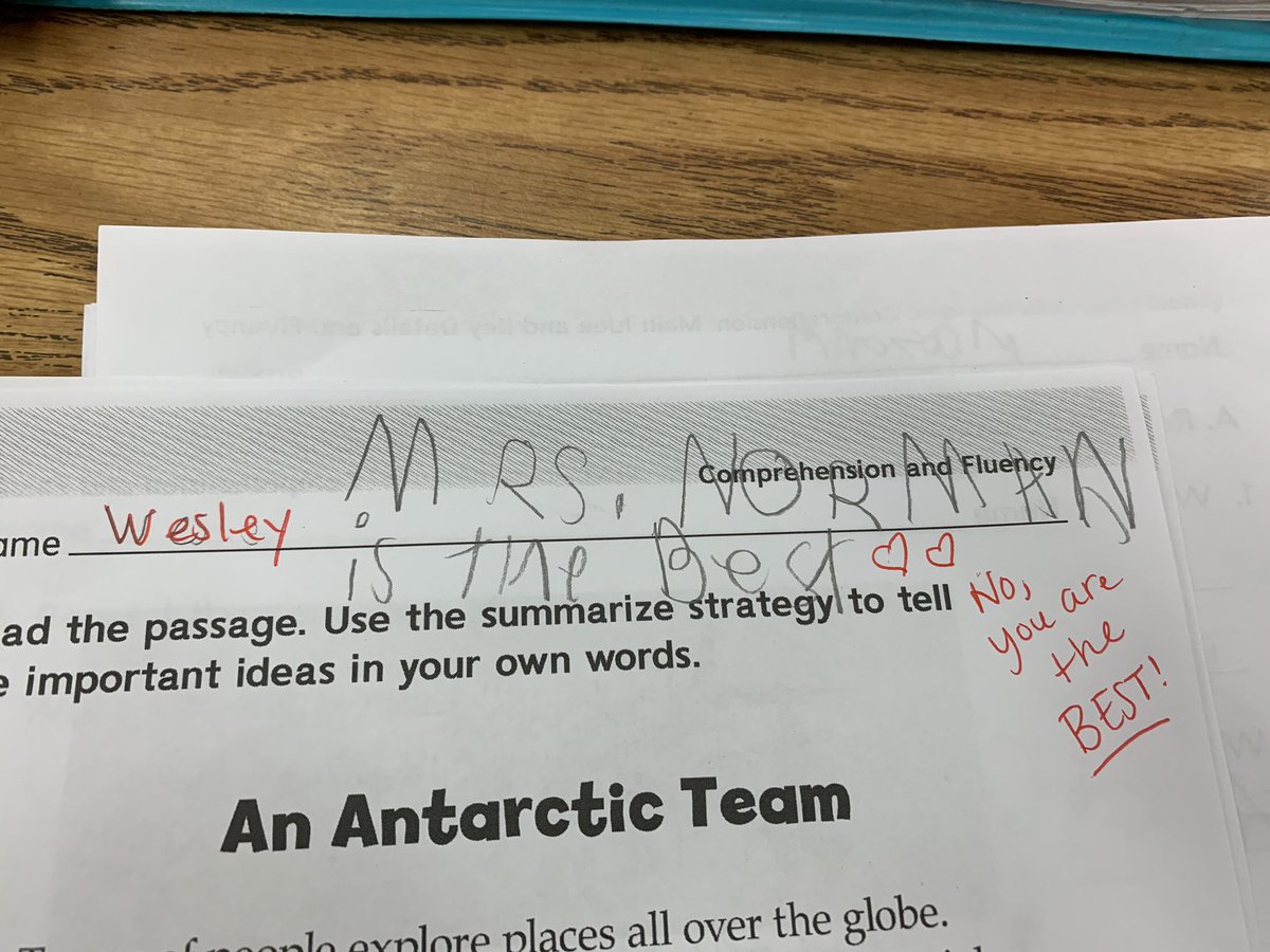 This⬇️...this is what makes my whole day! #boyteacher #writingsmiles
<a href="/JennHolmgreen/">Jenn Holmgreen</a> <a href="/JEGonzaloIRE/">Jennifer Gonzalo</a>