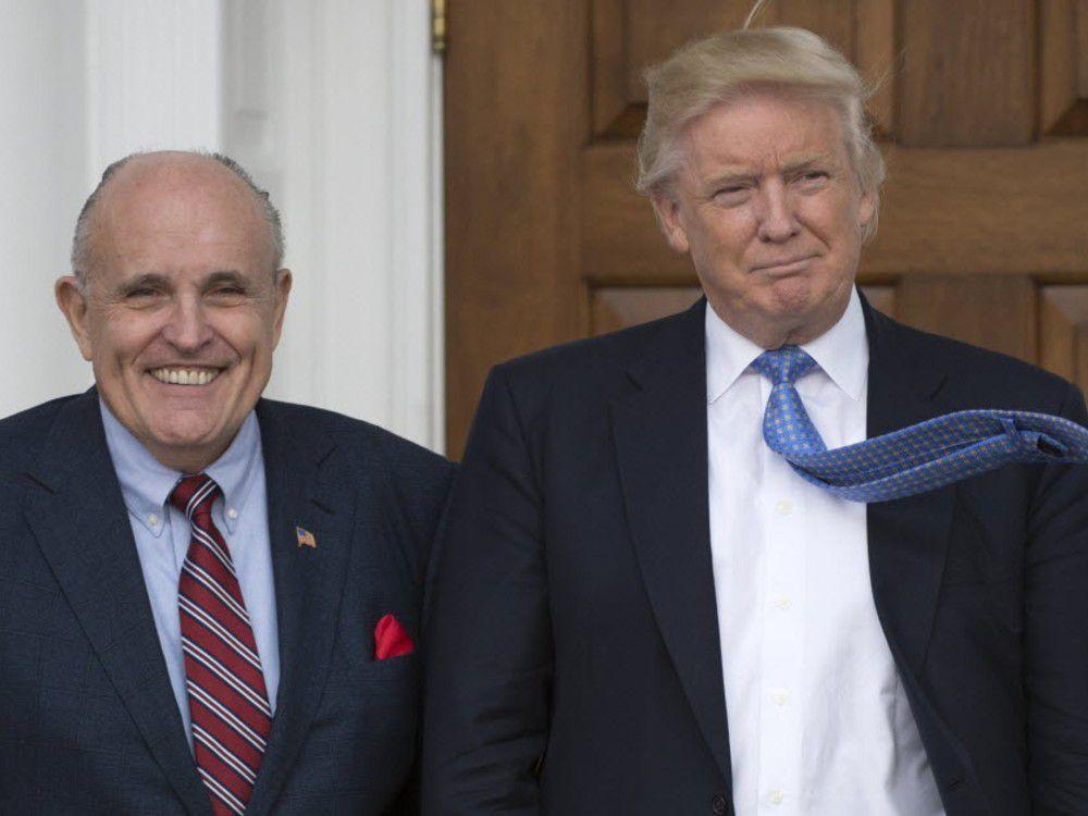 'It's very, very unfair' Trump condemns FBI raid on Rudy Giuliani's office, apartment