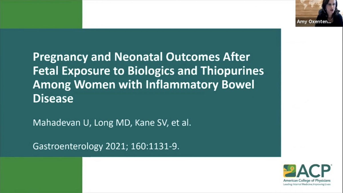 Paper 5:PIANO  study looking at pregnancy and neonatal outcomes in women with  #IBD on  #Biologics and  #ThiopurinesNo increase in:Congenital malformations Spontaneous abortionsPreterm birthLow birth weightMilestones https://www.gastrojournal.org/action/showPdf?pii=S0016-5085%2820%2935441-X