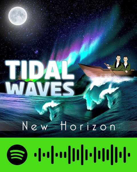Newhorizontwins's tweet image. 🌊Scan this code on Spotify!🌊 #tidalwaves