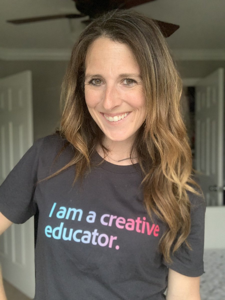 mrsjones72812's tweet image. Hey @AdobeForEdu I love my new shirt and being an #adobecreativeeducator ! Thanks for inspiring creativity!