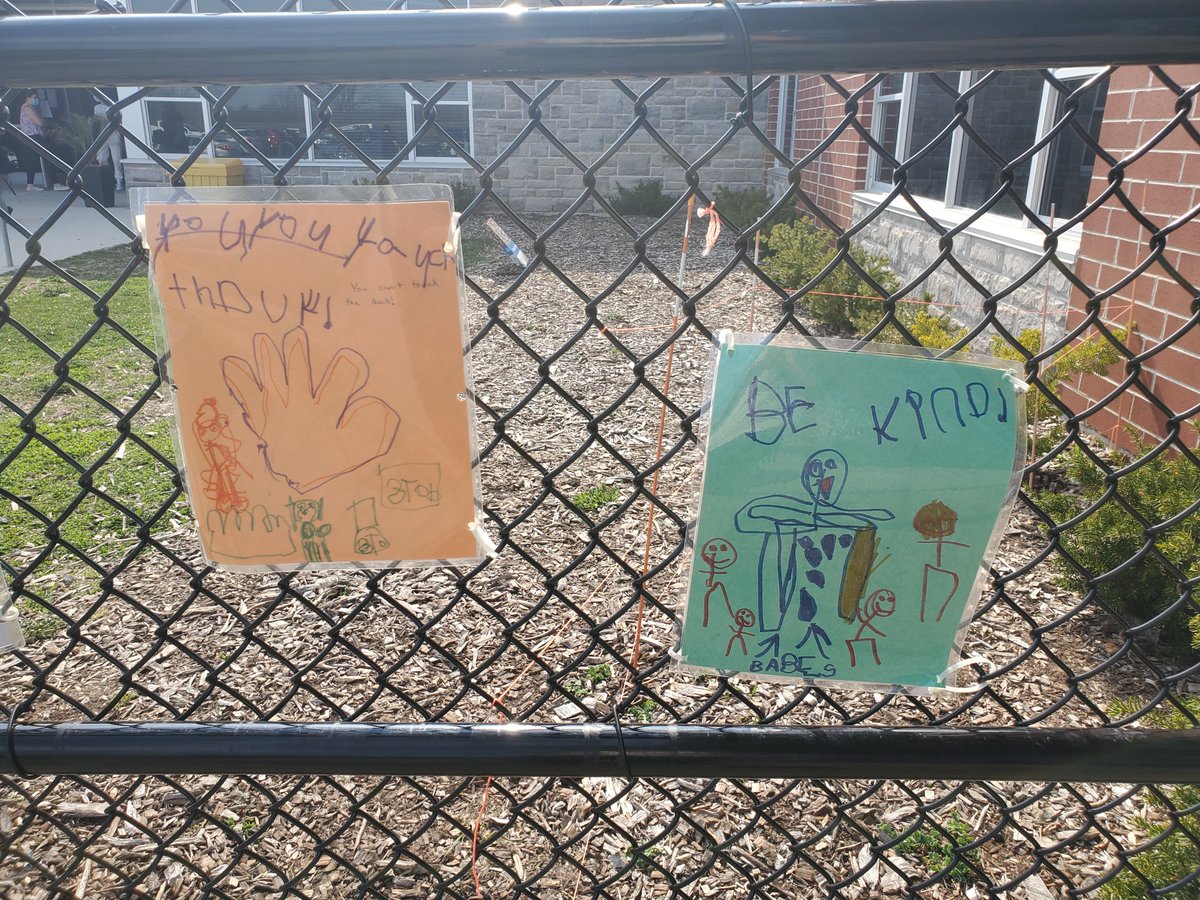 The Kindergarten students in room 117 have such big hearts... they noticed a duck near the school that was not being treated kindly by others, so they made posters to remind everyone to be kind! I am so incredibly proud of how caring and thoughtful they are 🥰 #Kindergarten