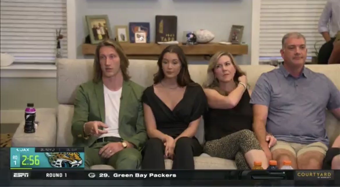 Can we get Trevor’s dad a little nut space, talk about squeezed out