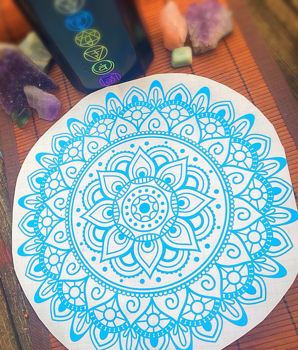 Excited to share this item from my #etsy shop: Blue Large Mandala 11x11 Wall Decal, Mirror Decal | Car Decal | Birthday Gift #blue #mediation #birthday #yogadecor #wallstickers #largemandala #bluemandala #giftsforher etsy.me/3u7lWvV