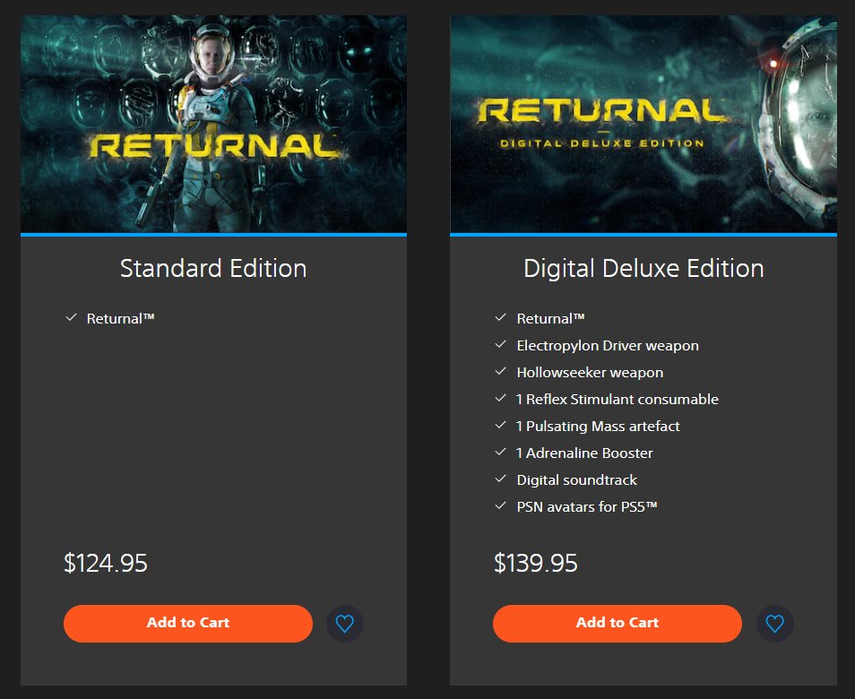 Returnal Digital Deluxe Edition