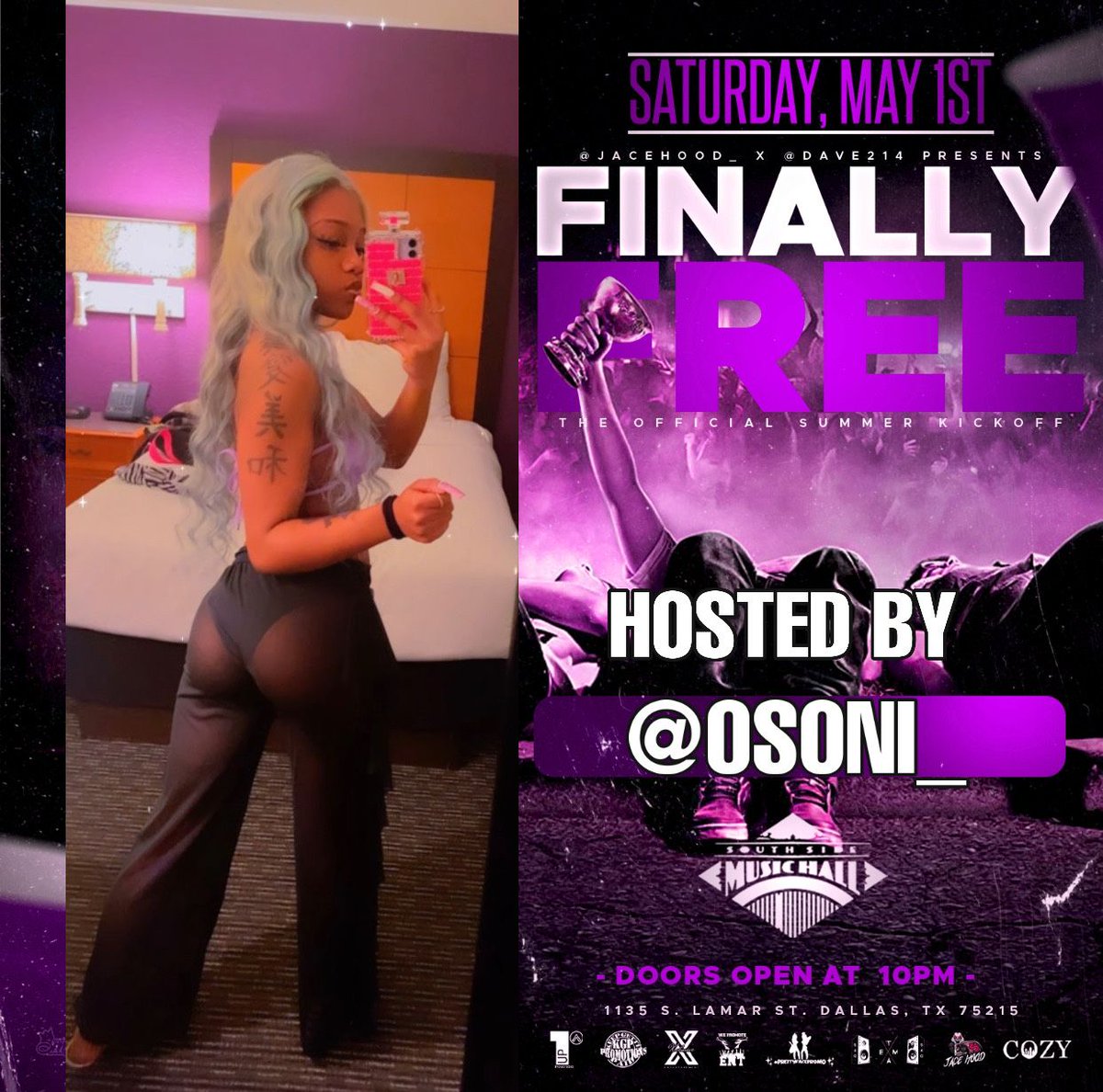 csmoove41's tweet image. #WePromoteENT Coming Deep Saturday No Cap 🤩🤩🤩

#FinallyFree - 1st 100 People Free so y’all better get there early