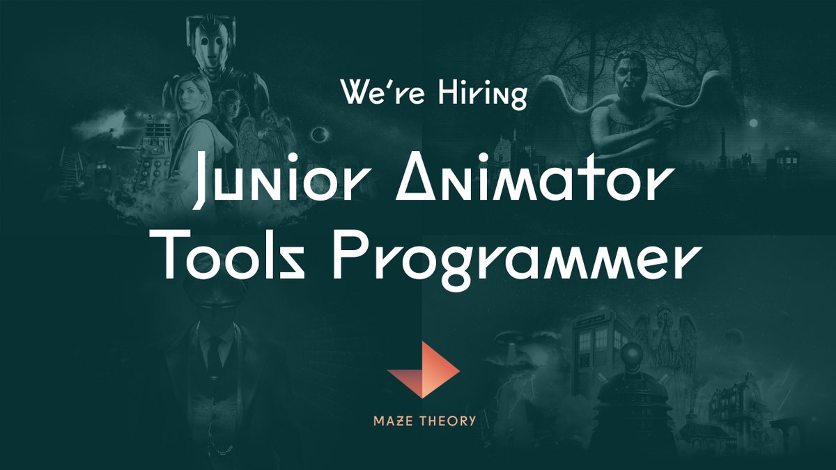 russhar's tweet image. Looking for your next #gamesindustry #job?
The @Maze_Theory  team is growing &amp;amp; we&apos;re looking for more creators to to help us make some amazing games.

#JuniorAnimator
#ToolsProgrammer

CV and examples of your work to:
jobs@maze-theory.com
#gamedev #gamejobs