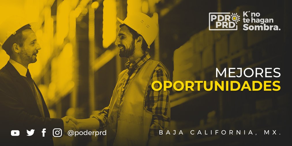 PoderPRD's tweet image. Una sociedad con más y mejores oportunidades para todxs.

#PoderPRD #PDRPRD #PRD