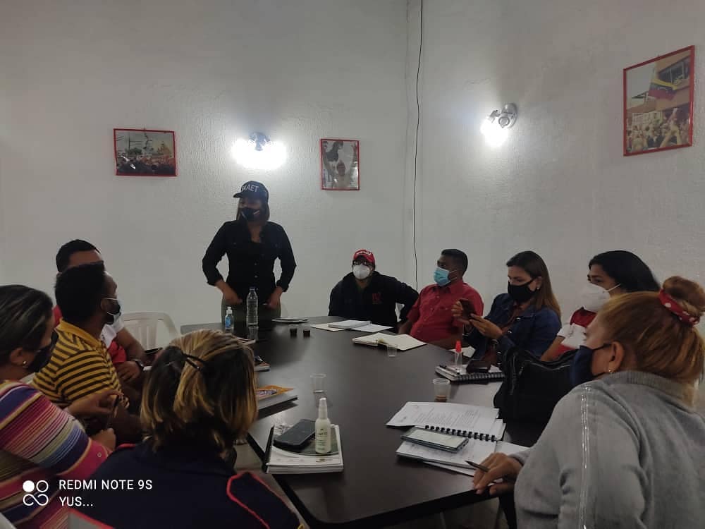 Participación en reunión liderada por la Secretaria General del @GobTrujillo, @Materanopsuv  y sus directores , evaluando el desarrollo del #Plan21Trujillo en el municipio #Boconó, instrucción del Gobernador @RangelSilva4F. 
#HastaSiempreAristóbulo 
@NicolasMaduro @PartidoPSUV