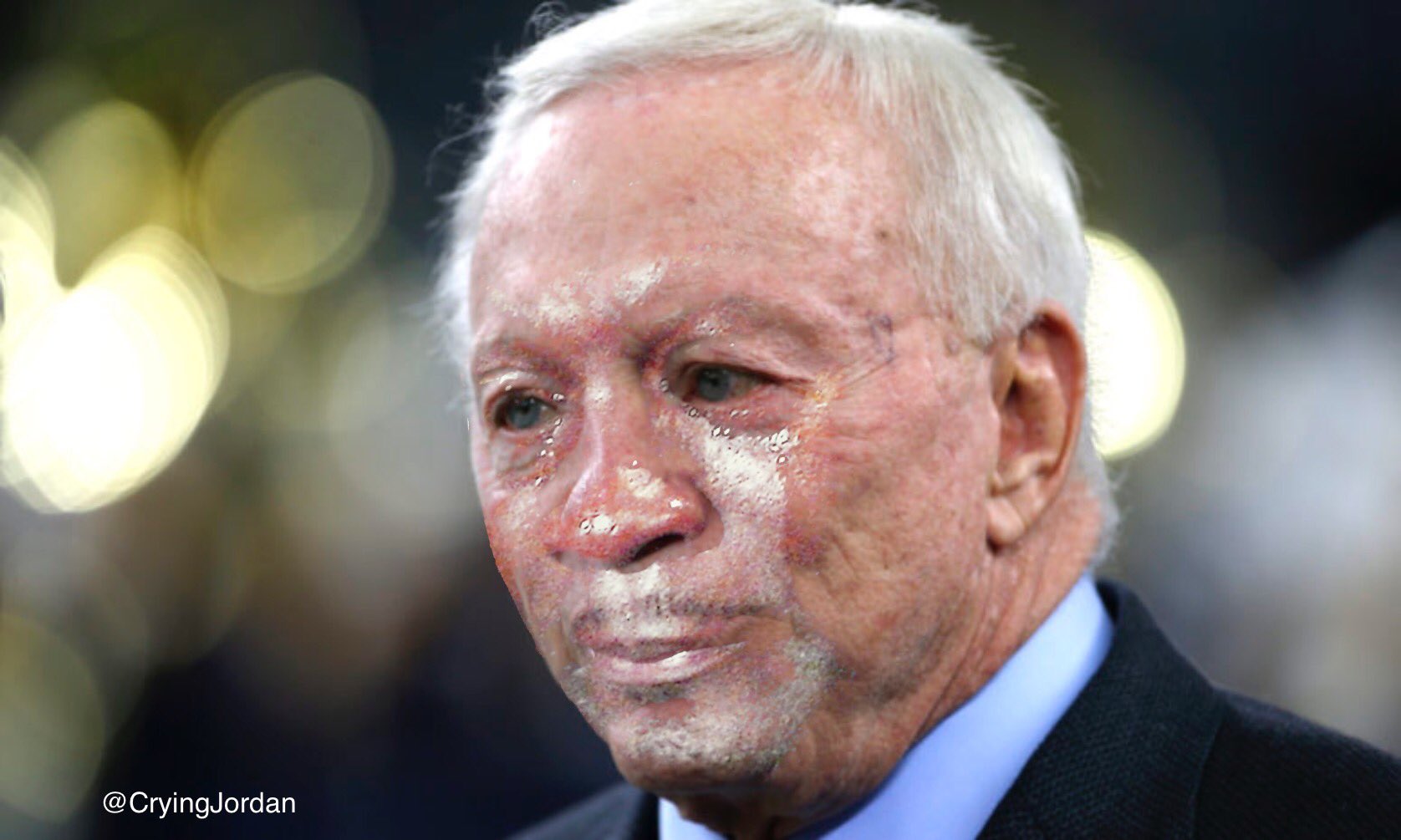 Crying Jordan on Twitter: "Live view of Jerry Jones seeing his crush Kyle  Pitts get drafted by the Falcons. Credit - Angel Venegas  https://t.co/tcehtp8z57" / Twitter