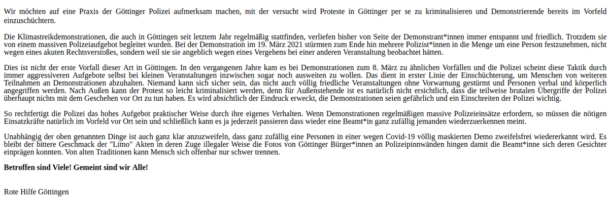 Ende Gelände Göttingen tweet media