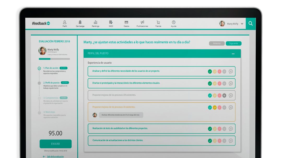 Con Feedbalia podrás gestionar la evaluación de #desempeño a tus equipos de forma 100% #online y con datos en #realtime. ¿Quieres conocer más detalles de esta plataforma para la gestión digital del #talento?  feedbalia.com