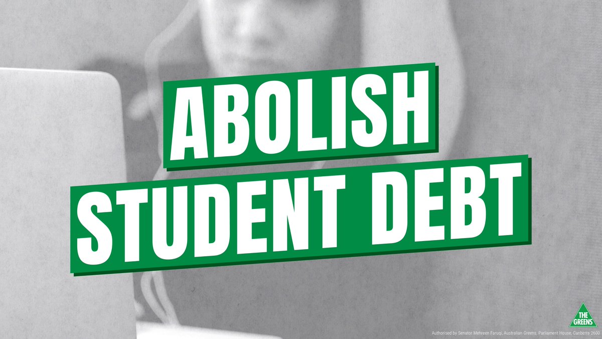 We’re sending thousands of students into the world loaded with debt that some won’t pay off for decades. Meanwhile, politicians – many of whom are still benefiting from their free tertiary education – are hiking fees like there’s no tomorrow. It’s beyond gross #AbolishStudentDebt