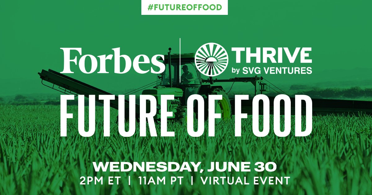 Sign up today to hear from industry experts on how advances in #sustainability, #climatechange, and #technology such as #AI, #blockchain and predictive analytics are transforming the #food we eat and its journey to our dinner tables. Register today: trib.al/55wikbL