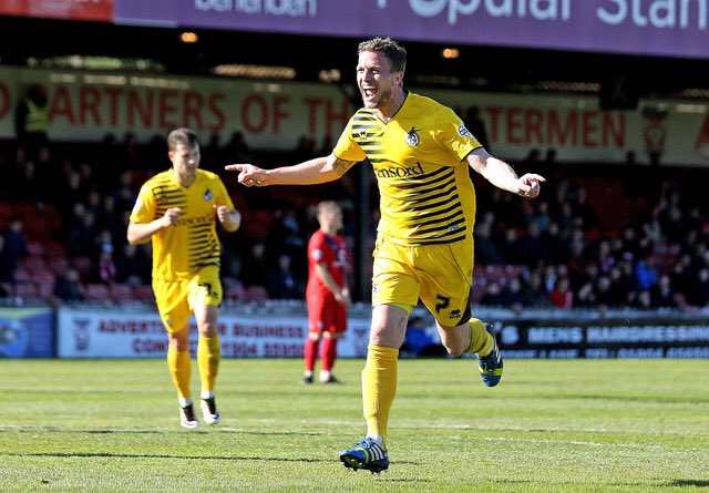 KeithBrookman's tweet photo. APR 30TH
On this day in 2016 Bristol Rovers beat York City 4-1 at Bootham Crescent thanks to goals from
Billy Bodin (2), Jermaine Easter & Lee Mansell.
Kenny McEvoy scored for already relegated York.
Rovers were in 4th place with 1 game to play.
Att: 4,515 (2,000 Gasheads) https://t.co/XtIB2q4Qxl